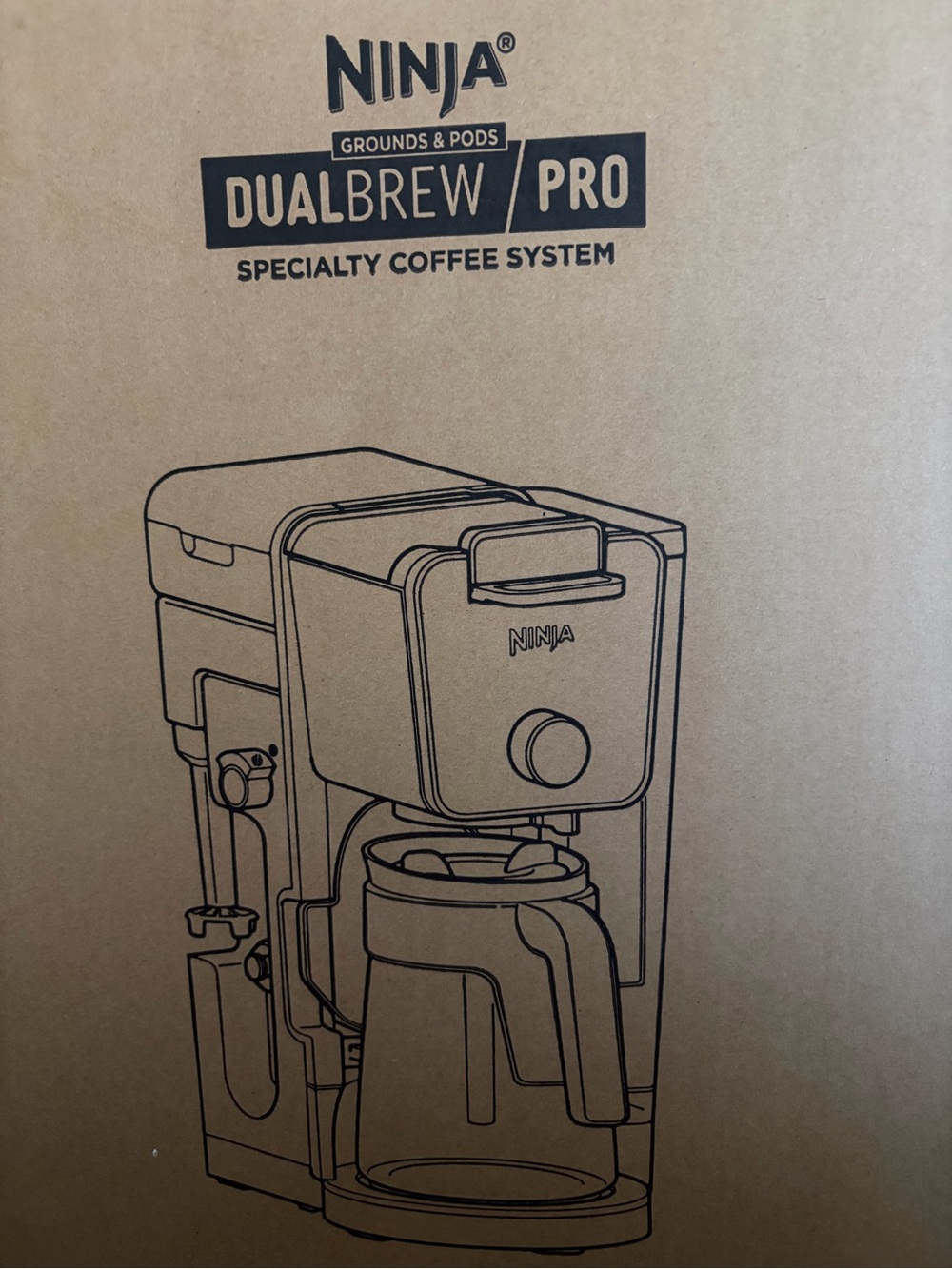 Ninja DualBrew Pro Specialty Coffee System - Black..New in box